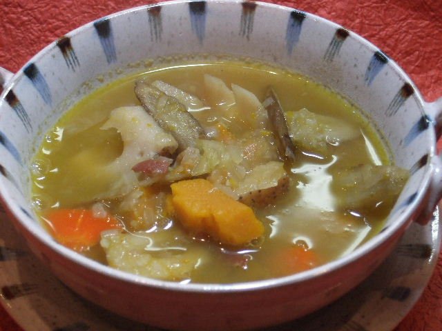 根菜たっぷりミネストローネ