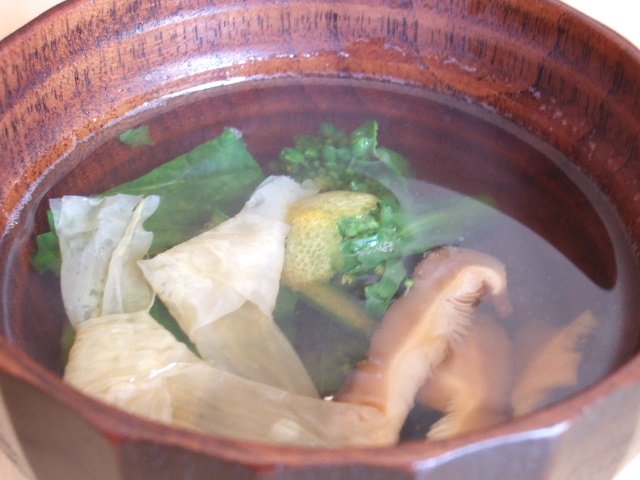 精進出汁のお吸い物