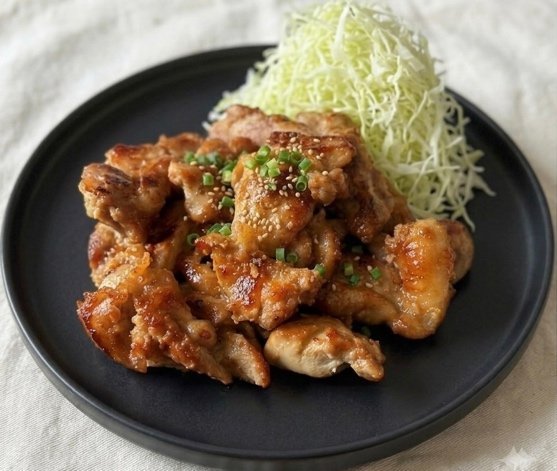宮崎風_鶏もも肉の辛味噌だれ