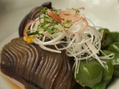 ナスとピーマンのじか煮