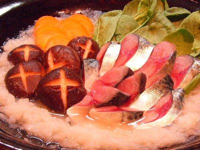 鯖のみぞれ鍋