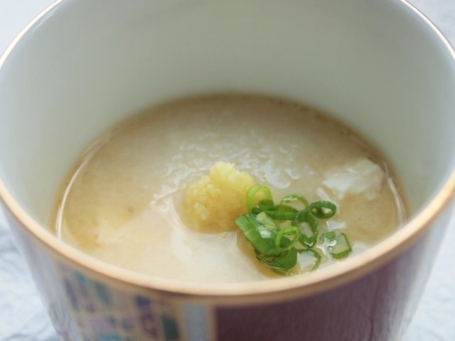豆腐の山芋蒸し